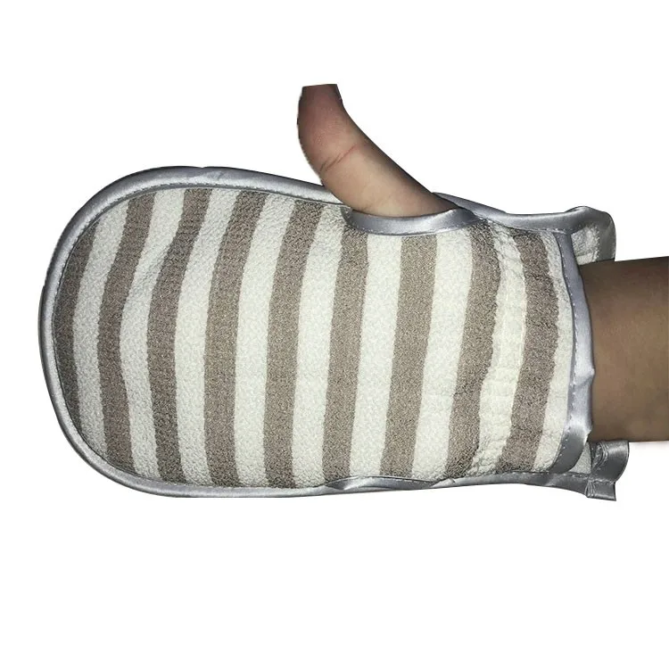 

Factory eco-friendly viscose body bath glove for massage