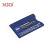 Wholesale rfid hotel door key card protectors rfid card holder