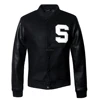 2019 New Arrival !!! Direct Factory of Classical Ribbed Collar Varsity Jacket with Lowest Wholesale Prices