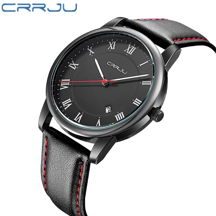 

Mens Watches Top Brand Luxury Quartz Watch CRRJU Fashion Casual Business Watch Male Wristwatches Quartz-Watch Relogio Masculino, N/a