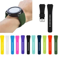 

hot sales Promotion Classic Silicone Rubber Bracelet Replacement Sport Watch Strap for Samsung Gear S3 Frontier