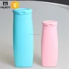 200ml/400ml PE material empty plastic shampoo bottle for cosmetic packaging