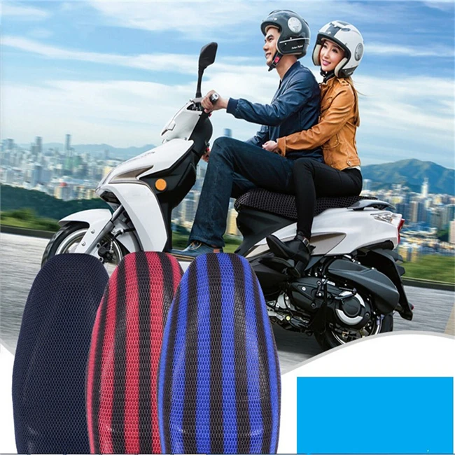 3d Mesh Cool Airflow Polyester Motorcycle Seat Cover - Buy Motorcycle