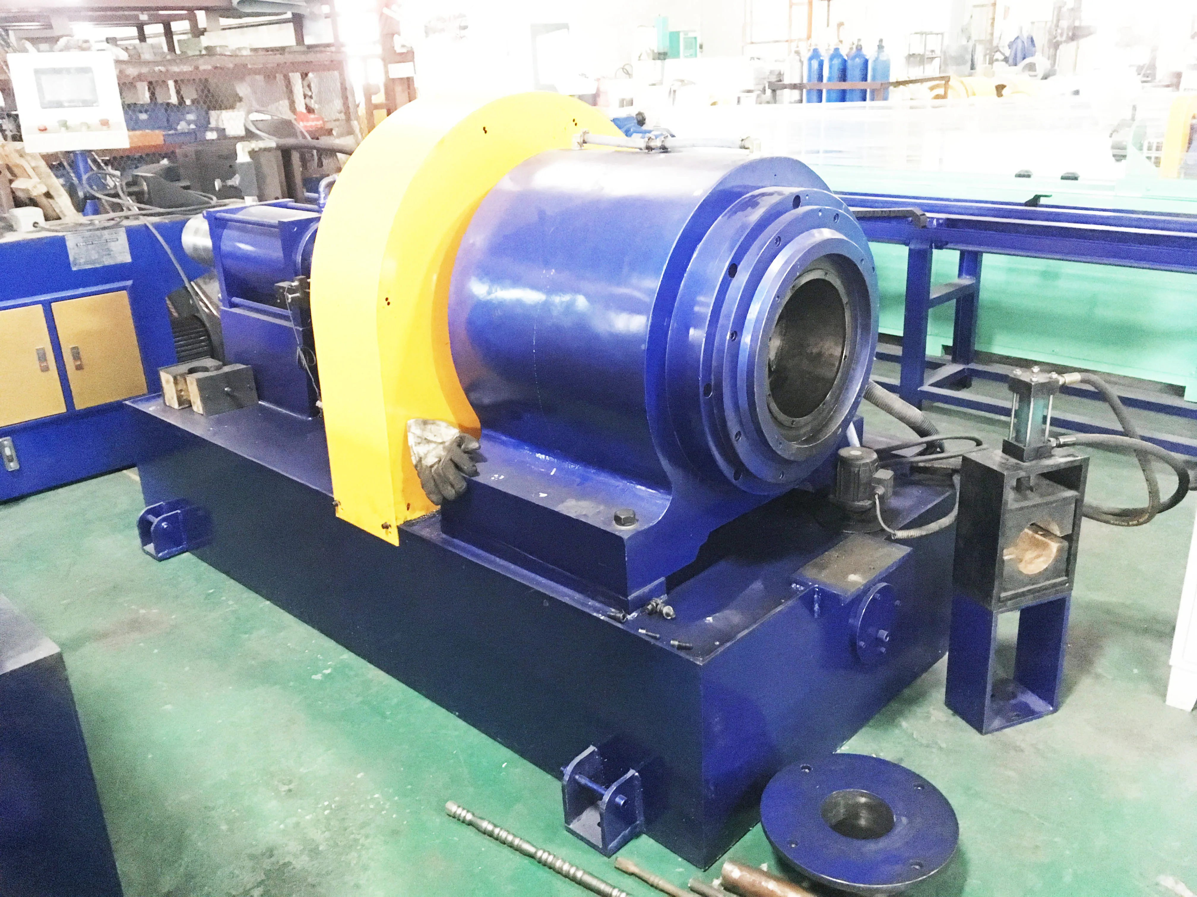 Handrail Stainless Steel Round Flower Tube Pipe Embossing Machine Price