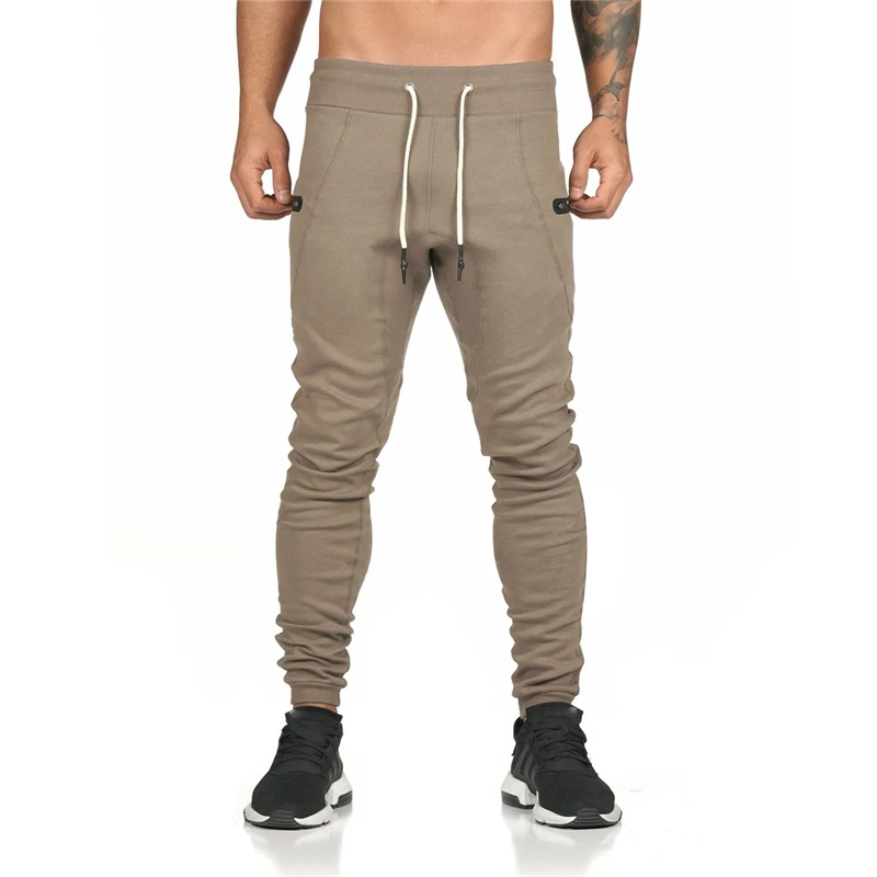 mens joggers with zipper pockets