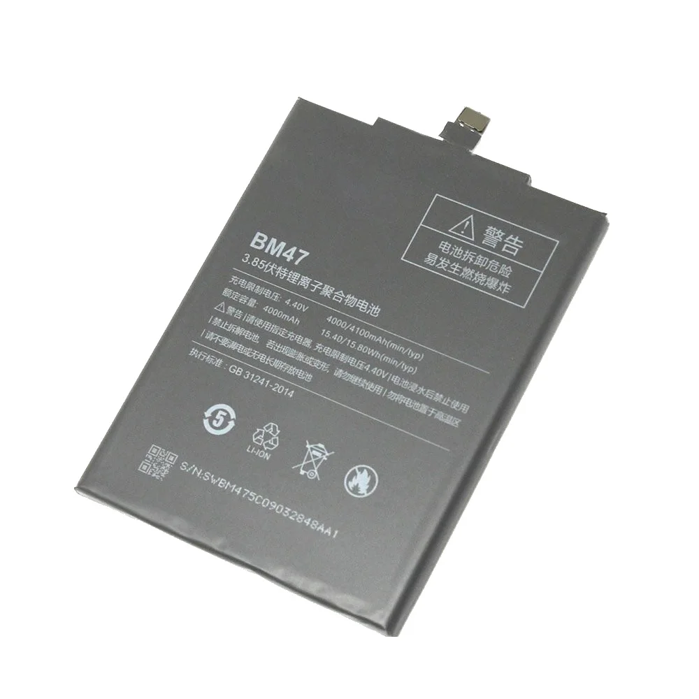 

Wholesale Factory Replacement Cell Phone Battery for Xiaomi Redmi Note 4x battery BN43 4000mAh