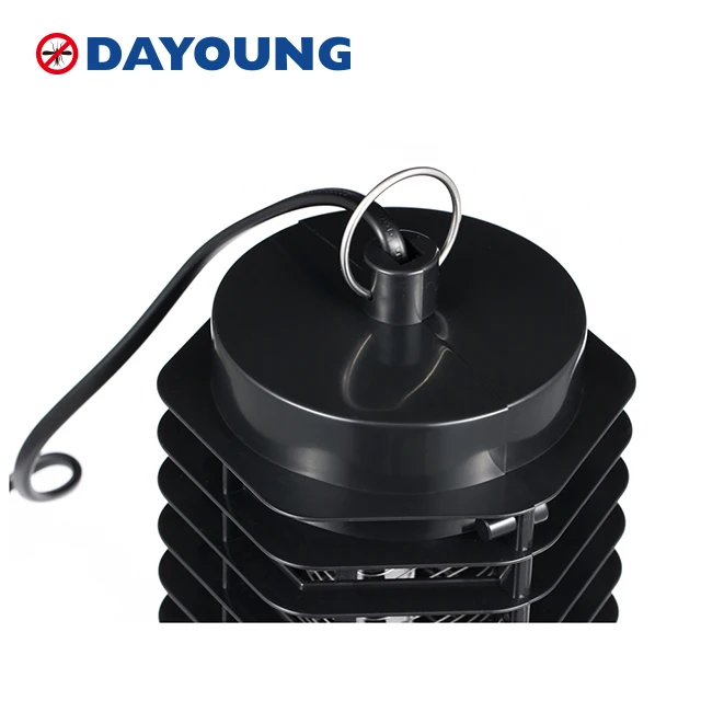 
AC 120V/220V 3W 8pcs UV LED CE VDE plug black color Electric Indoor Bug Zapper Pest Control Mosquito Killer Lamp 