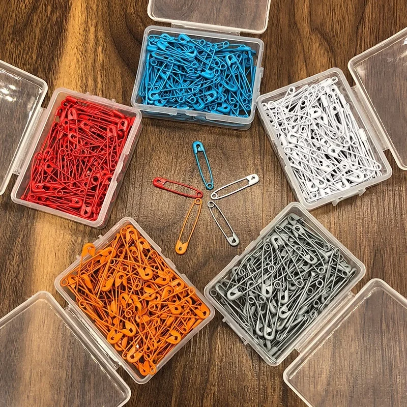 

100pcs/set colorful safety pin in  for garment tags and jewelry making, Mixed