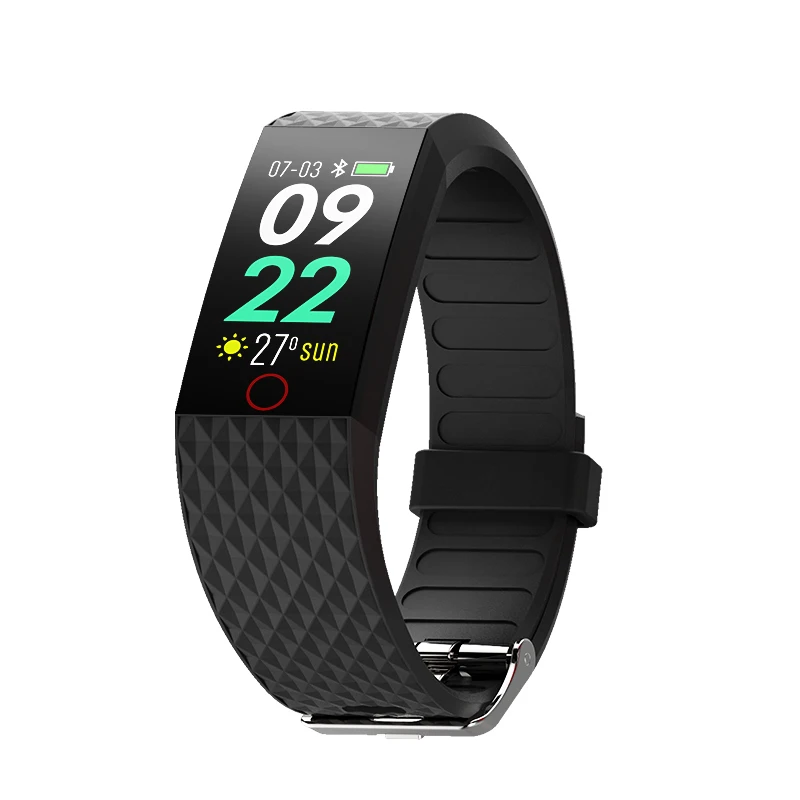 

2019 smart bracelet blood pressure fitness band latex ip68 ce rohs GetfitPro SDK Bluetooth