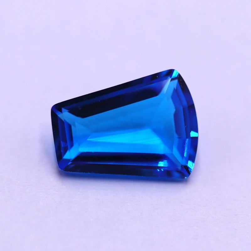 

Redleaf Jewelry factory aquamarine gemstone Large Synthetic Glass Stone