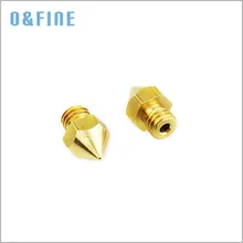 Whole 10pcs/lot 3D Printer MK8 Nozzle Mixed Sizes 0.2mm/0.3mm/0.4mm Print Head For Makerbot Ultimaker 3D Printer 1.75MM Filament
