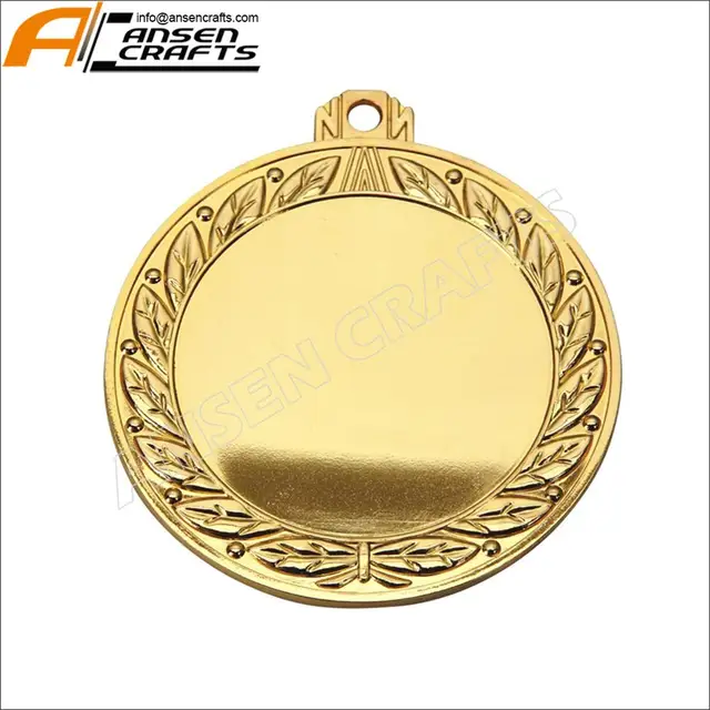 New Design Of Custom Blank Gold Plating Sports Medal Buy Custom Medal Sports Medal Medal Product On Alibaba Com