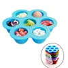 BPA Free Silicone Egg Bites Mold, Silicone Baby Food Storage Containers