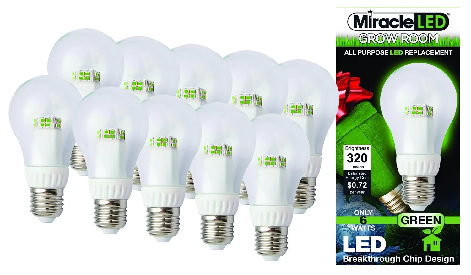 Buy Miracle Led 6 Watt Grow Room Specialty Bulb With