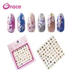 G011-020 New gold manicure sticker 3D manicure affixing love nail sticker Japanese cherry nail sticker