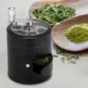 Manual Operated Zinc Alloy Herb & Spice Kitchen Grinder with Crank Handle