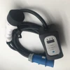 schuko plug to usa adapter LEVEL2 LCD Display charging connector with Europe Type 2 socket