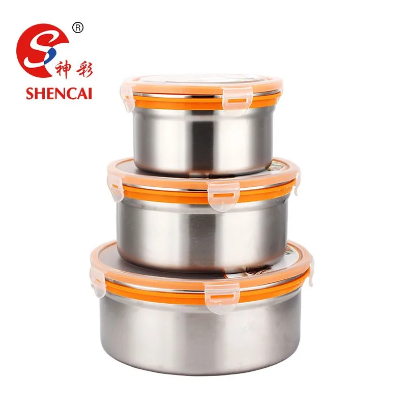 304 Stainless Steel Food Container Food Storage With Lock Lid Buy