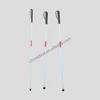 folding walking blind cane with w/red reflector & Case