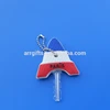fancy cute Eiffer Tower shaped Paris travelling souvenir gifts key ornament decoration pvc key cover