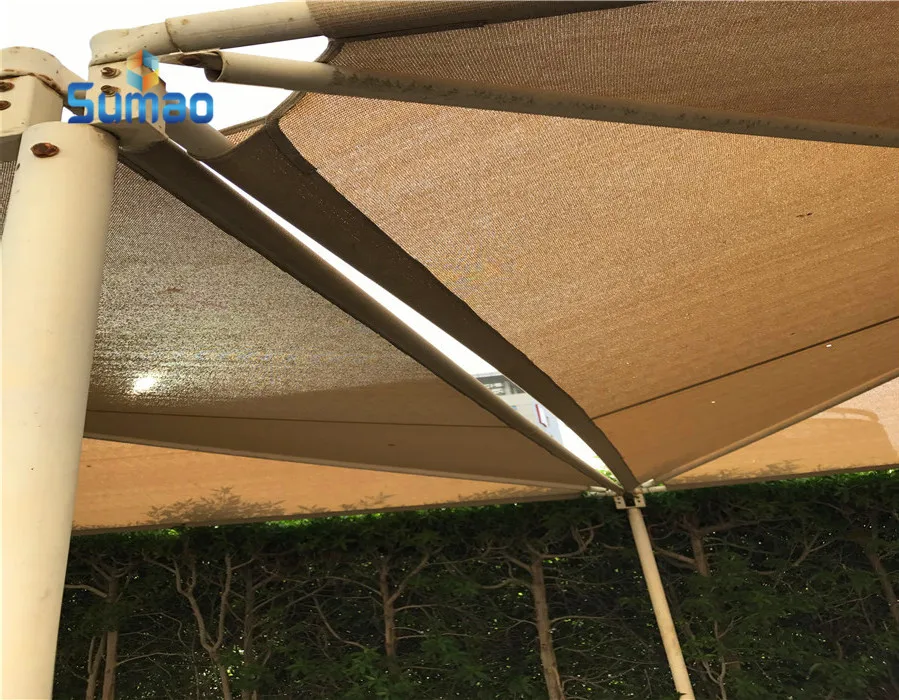 
100% HDPE high quality triangle sun shading shed 