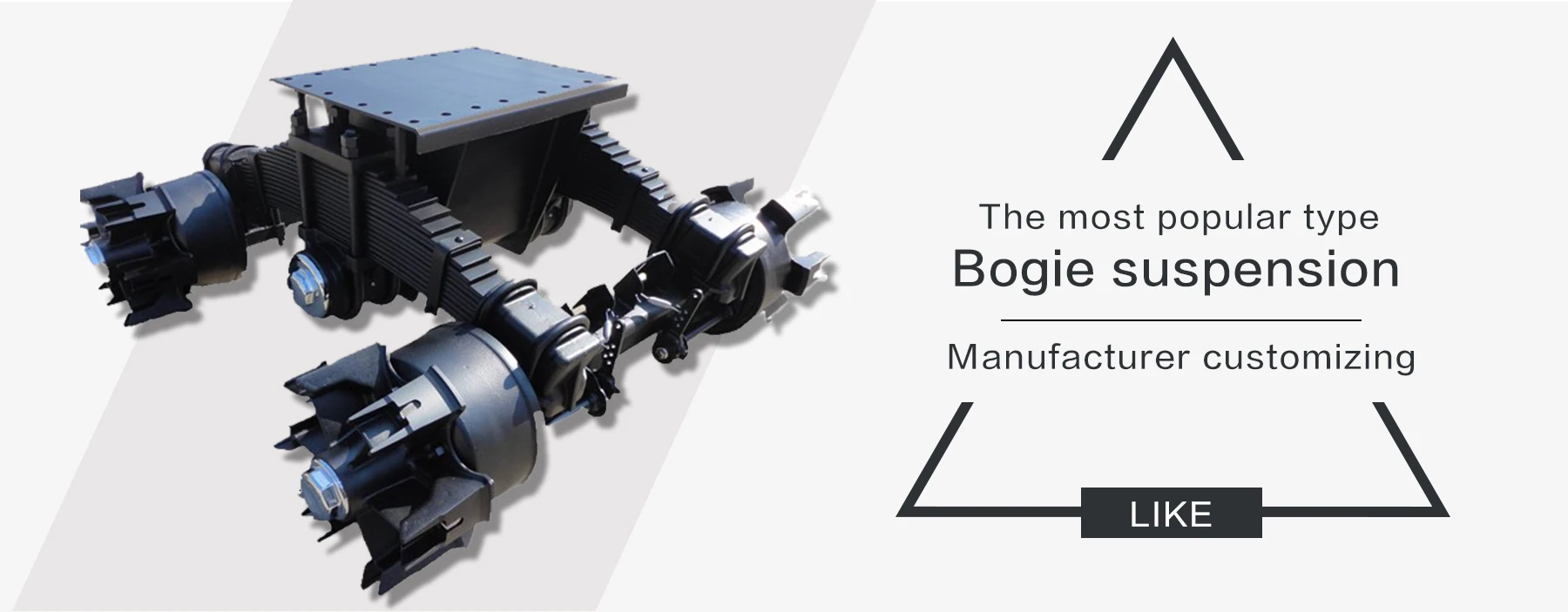 Trailer Truck Parts Bogie Suspension With Leaf Spring Buy Suspension