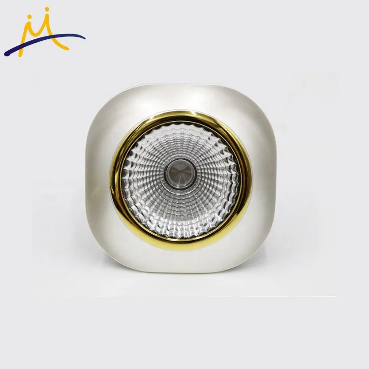 Living room decorative gold chrome dmx rgb 5w led downlight led china high end