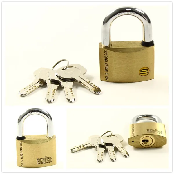 High Quality 50mm 60mm Brass Padlock With Master Key Buy Brass