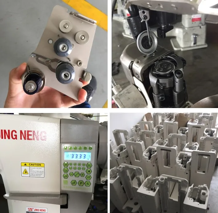 double needle post bed sewing machine