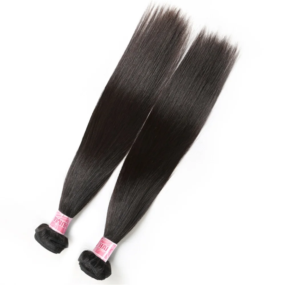 

XBL Factory price no tangle virgin remy Indian straight hair extension wholesale, Natural color