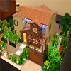 New design architectural villa model with led light and landscape details