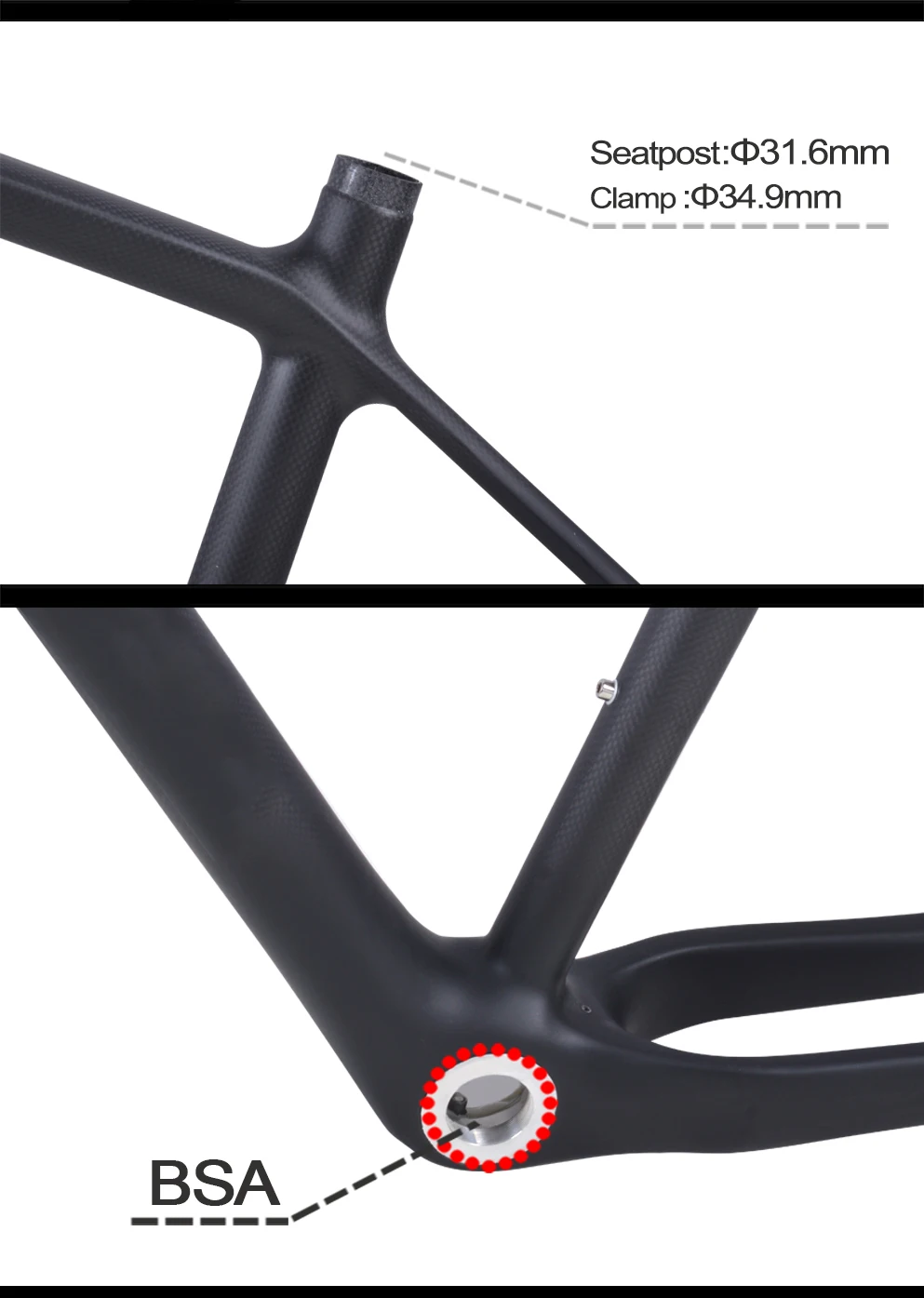 bxt 29er carbon frame