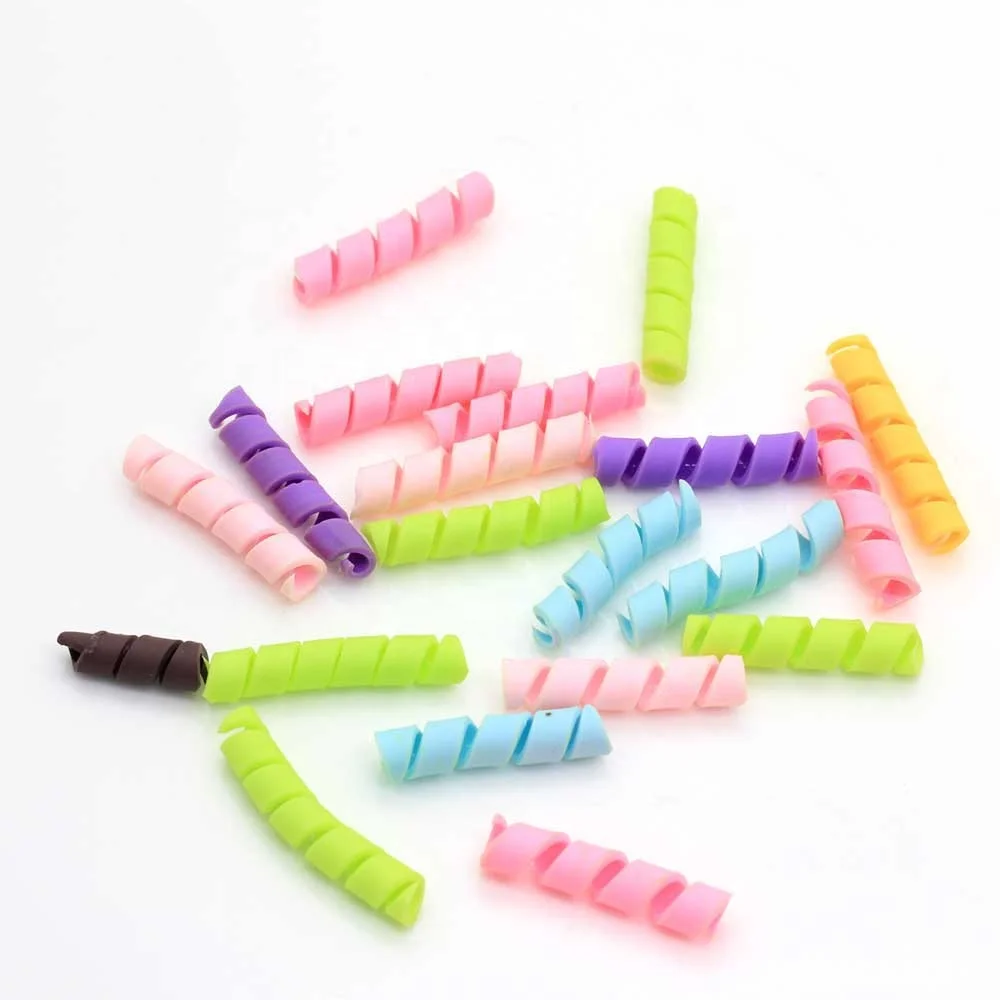 Colorful Clay Spun Sugar Cabochon Decoration Crafts Embellishments for Scrapbooking Diy Mobile Phone Shell Accessories