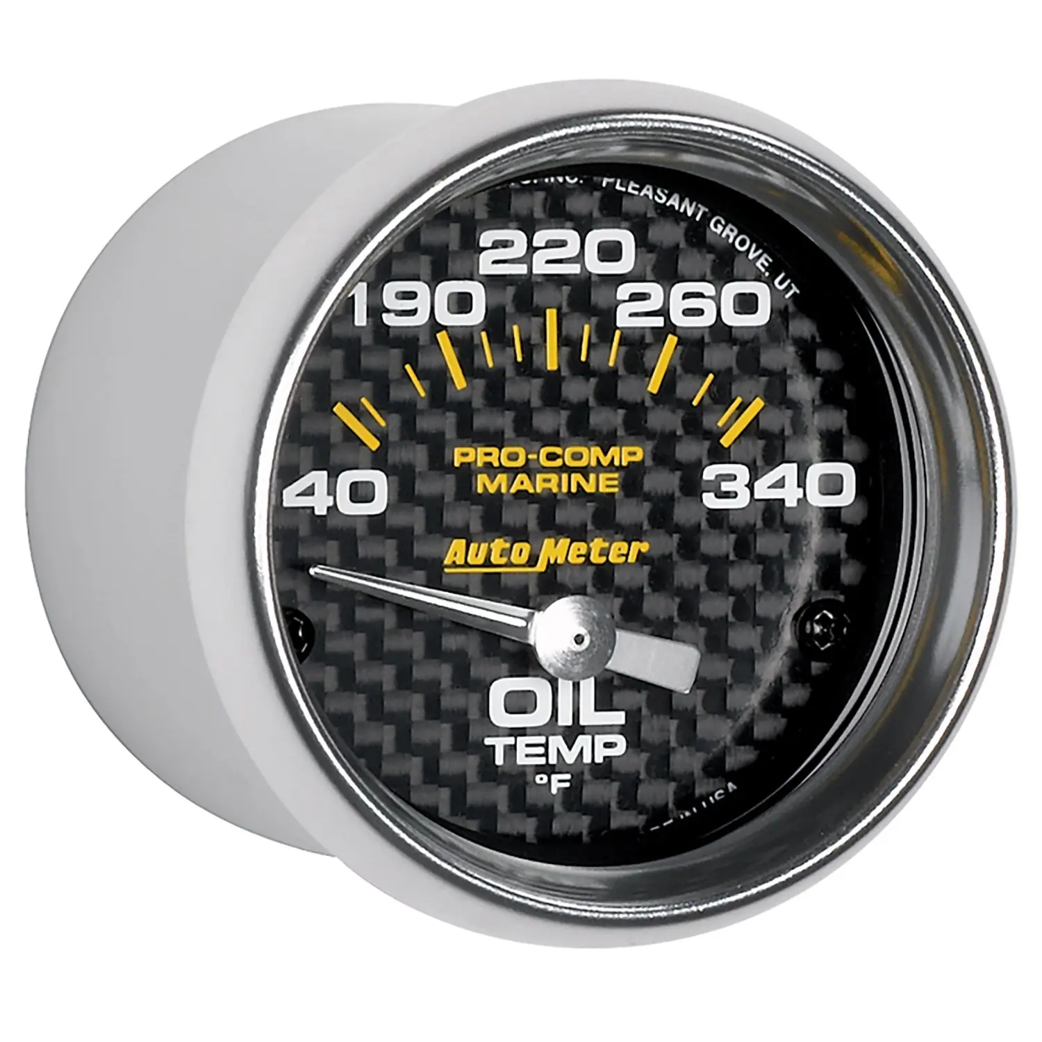 Marine Carbon Fiber GPS Speedometer 5 Auto Meter AutoMeter 200646-40 Gauge 120Mph