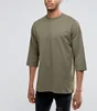 2020 New trend hot sale ODM&OEM wholesale custom clothes men crew neck dropped shoulders blank oversized half sleeve T-shirts