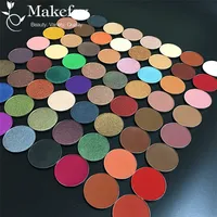 

Makefay Cosmetics Private Label Shimmer and Matte Single Piece Eye shadow Magnetic Pan Custom Eyeshadow Palette