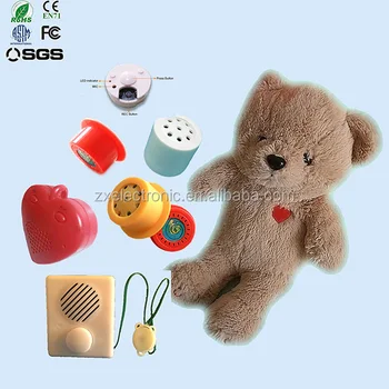 plush toy with voice recorder