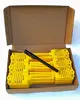 Mechanic Service Auto Key Tags YELLOW self locking Car Key Tags