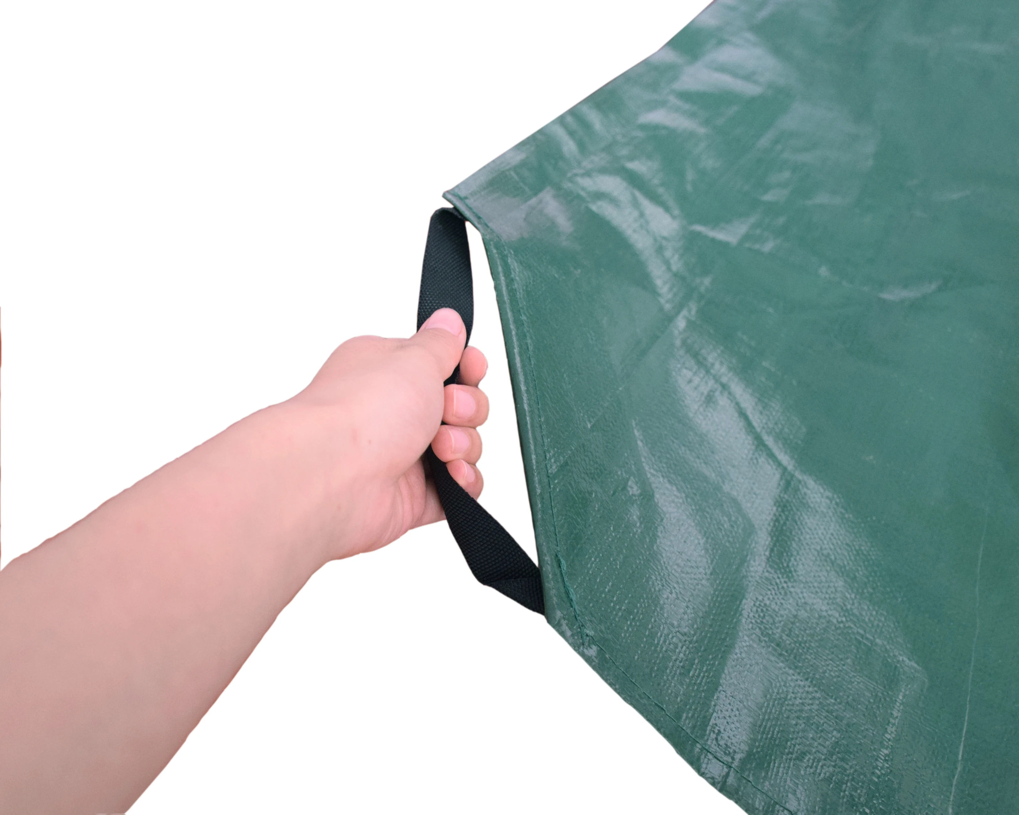 Strong Yard Waste Tarp With 4 Corner Handles For Leaves Gathering Buy