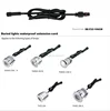 Black 2PIN 1meter IP67 Waterproof Extension Cable/Connect Wire/Power Cord for Single Color LED Light