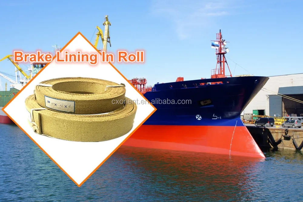 Anchor Windlass Brake Lining Buy Brake Lining,Anchor Windlass Brake