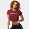 Breathable Women's Crop Gym Tops Wholesale Fitness Tank Tops or Active