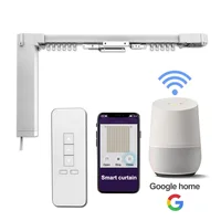 

WIFI Electric Curtain Motor Smart App Remote Control Voice Control Via Alexa Echo And Google Home For Smart Home