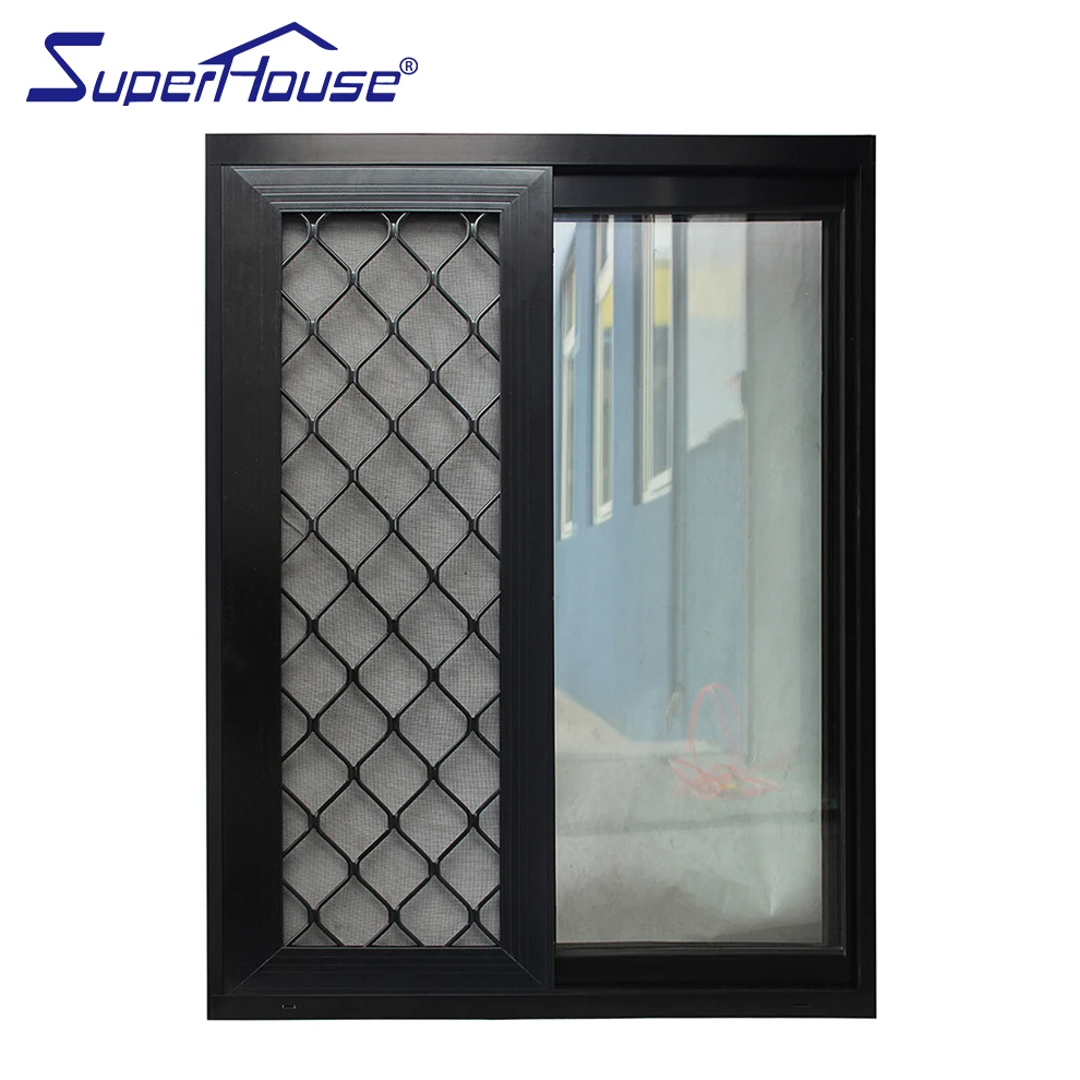 Australia AS2047 standard 10years warranty commercial aluminum window grills design pictures for sliding windows philippines