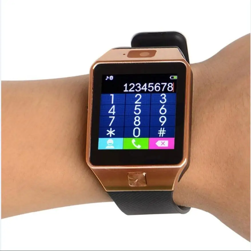 2015 Dual Core touch screen watch mobile phone with Android 4.2 Watches with GSM GPS