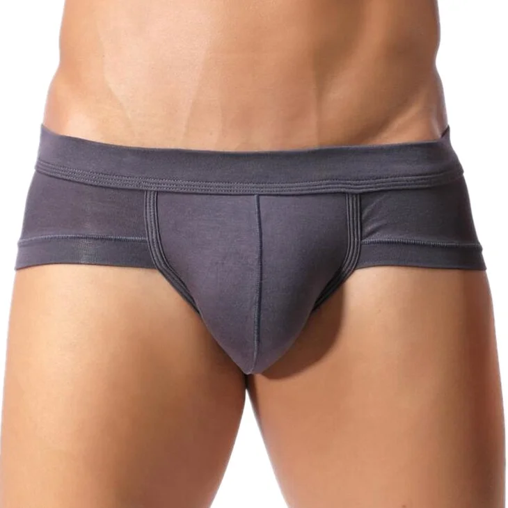 

New Design Breathable Boxer Briefs Sex Boys Penis Thong Modal Man Pouch OEM Free Sample Custom Mens Underwear
