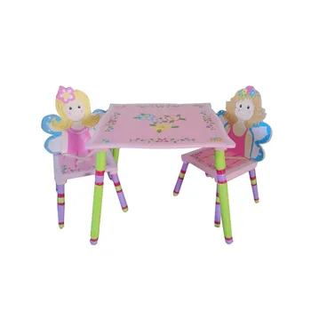 Lovely And Fashion Wooden Princess School Kids Study Table With