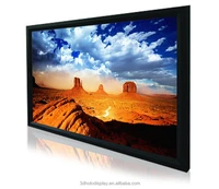 

120 Inch Home Theater Fixed Frame Projector Screen / Wall Mount Projection Screen