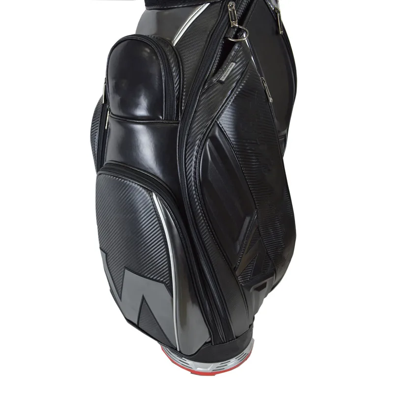 
New Style Custom Waterproof PU leather Golf Cart Trolley Golf Bag 