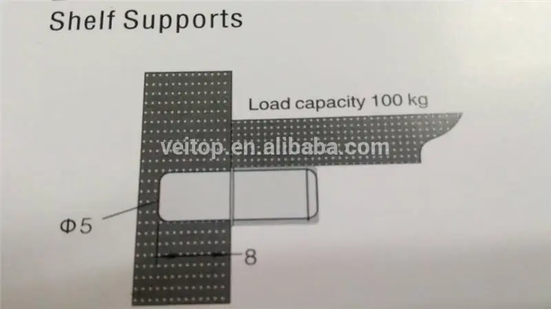 VT-12.010 support pin drawing